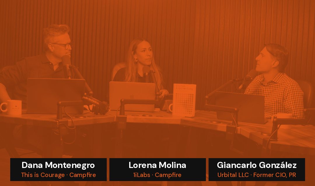 Dana Montenegro, Lorena Molina y Giancarlo González en conversación sobre Crisis Engineering