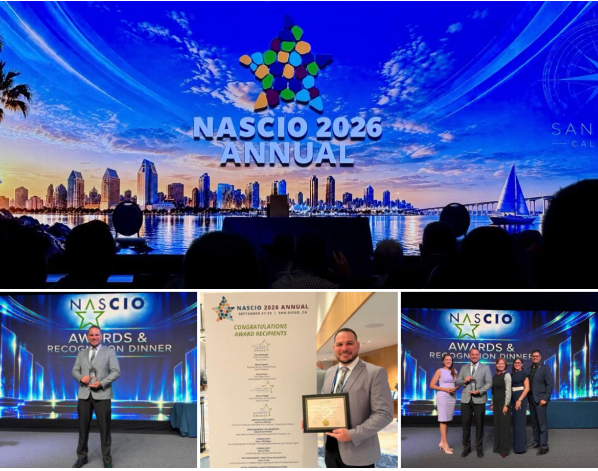 El principal oficial de informática de Puerto Rico recibe el premio de NASCIO por CESCO Digital